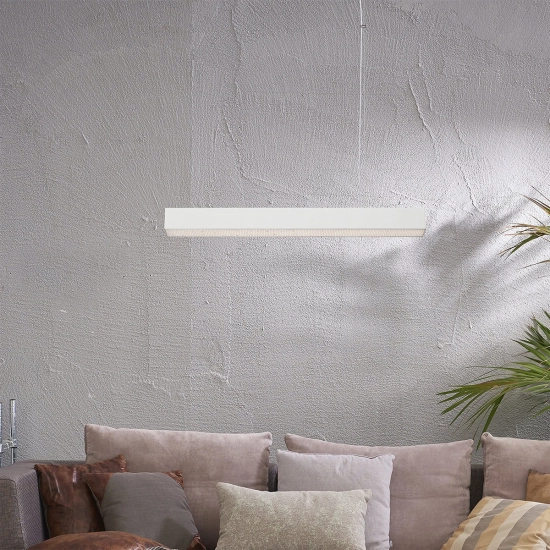 Lampa wisząca Mira M LED CCT Tuya biała LP-1201/1P M WH Smart LIGHT PRESTIGE